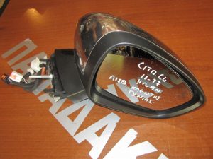 Citroen C4 2011-2017 καθρέπτης δεξιός ηλεκτρικά ανακλινόμενος αισθητήρες κλειστής γωνίας-φως ασφαλείας νικέλ