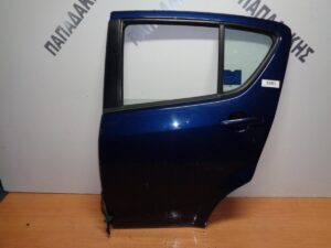 Opel Agila 2007-2014 πόρτα πίσω αριστερή μπλε
